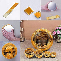 E-VIVO 4800 piezas 0.2 x 0.2 pulgadas auto-adhesivo mini cuadrado real espejo mosaico, azulejos decorativos pequeños espejos artesanales mosaicos pegatinas para bricolaje manualidades hogar pared y techo decoración - Arteztik
