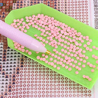 Bolígrafo de punto de pintura con diamantes 5D para bordar y bordar con cuentas de cristal en punto de cruz, accesorios de costura de punto de cruz - Arteztik
