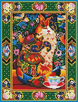 Kit de pintura de diamante 5D hecho a mano para adultos, taladros redondos completos, para hacer mosaicos, punto de cruz, manualidades, decoración del hogar (15,75 x 19,69 pulgadas) - Arteztik
