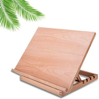Pizarra de dibujo para artistas, tamaño A3, madera de haya, caballete de escritorio ajustable de 4 posiciones, caballete de escritorio para pintar, apto para niños, principiantes y artistas profesionales - Arteztik
