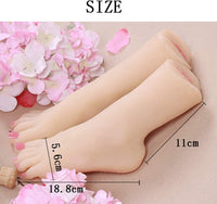 1 par de maniquí de silicona de silicona de tamaño real para mujer - Arteztik
