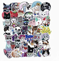 DOFE 50 pegatinas con diseño de panda, resistentes al agua, pegatinas láser para coche, 50 unidades, pegatinas para ordenador portátil, motocicleta bicicleta equipaje, parches de graffiti para adolescentes (50 unidades Lovely Panda) - Arteztik
