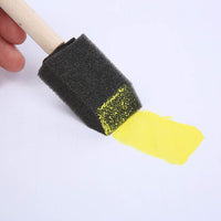 56 Pack Foam Brush,Sponge Wood Handle Paint Brush,Foam Paint Brushes,2 inch Foam Brush Painting Set for Acrylics,Stains,Varnishes,Crafts,Art - Arteztik
