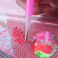 AAWWMI 36 piezas de herramientas de pintura y accesorios para bricolaje, incluyendo bolígrafos de punta, caja de bordado de diamantes, barro de perforación, pinzas para decoración de manualidades - Arteztik
