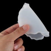 37YIMU 5 unidades de moldes de silicona para posavasos de resina, redondos irregulares de resina epoxi para fundición respetuosos con el medio ambiente, rodajas de ágata sintética, posavasos, decoración del hogar, accesorios de bricolaje - Arteztik
