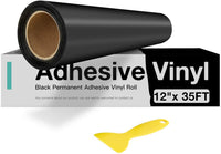 Cinta de transferencia para vinilo - 44.3 x 4.9 ft con rejilla de alineación roja para vinilo adhesivo Cricut Joy y Cricut, Silhouette Cameo papel de transferencia para vinilo para calcomanías, letreros, ventanas, pegatinas - Arteztik
