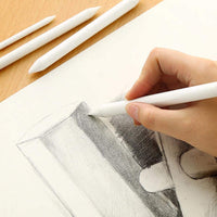 Butterfunny Juego de 14 piezas de mezcla de tachuelas y tortillones de papel con 1 sacapuntas de papel de lija, 1 borrador amasado de dibujo y 1 herramienta de extensión de lápiz para estudiante artista C - Arteztik
