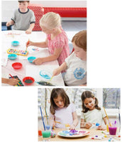60 esponjas de espuma de pintura, pinceles de pintura, herramientas de dibujo, kits de pintura para niños, arte temprano y manualidades, aprendizaje - Arteztik
