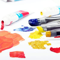 MARKART Juego de pinceles de pintura, 12 unidades, punta redonda de nailon, pinceles de pintura de detalle para artista de cabello, pinceles profesionales de pintura acrílica fina, pinceles de acuarela para cara, uñas, cuerpo, arte, modelo de pintura en m - Arteztik
