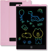 TEKFUN Girls Gifts Toys for 2-6 Year Old Girls, LCD Writing Tablet Toddler Doodle Board, 11inch Colorful Drawing Tablet Writing Pad, Educational and Learning Toy Birthday Gift (Pink) - Arteztik
