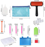 Kit completo de pintura 5D con rodillo de pintura de diamante para adultos o niños, 22 piezas - Arteztik
