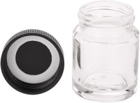 KKmoon 10pcs aerógrafo Botellas & de PP 3/4oz 22 cc Air Brush Botella tarros de vidrio con tapa de plástico (utilizando en aerógrafos - Arteztik
