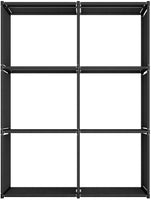 Suoernuo - Estantería de almacenamiento para libros, 6 cubos, almacenamiento en armario, estante para salón, dormitorio, oficina, estanterías para libros, ropa, juguetes, zapatos, artes - Arteztik
