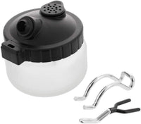 Pixiss Kit de limpieza para aerógrafo, tarro de cristal con soporte, 5 agujas de limpieza, 5 cepillos de limpieza, 1 aguja de lavado, 2 filtros adicionales - Arteztik
