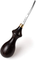 WUTA Beveler Pro - Cortador de bordes de piel (0.024 in, 1 pieza, kit de artesanía en cuero, mango de ébano DC53) - Arteztik

