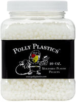 Polly Plastics - Pellets de plástico moldeables para Cosplayers y Hobbyists en tarro EZ Grip con folleto de ideas (16 oz) - Arteztik
