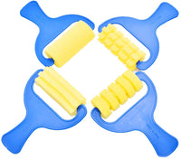 Oenbopo - 31 pinceles de pintura para niños, esponjas de aprendizaje temprano para pintar con manga larga, impermeables, delantal de pintura - Arteztik
