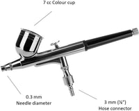 Pme – ab132 Air Brush & Compresor Kit impresión), color blanco - Arteztik
