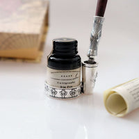 GC – Pluma de madera antigua de tallo hecho a mano de caligrafía Pen Set de pluma de inmersión pluma pluma pluma pluma escritura estuche con tinta negra titular cartuchos LL-18 - Arteztik
