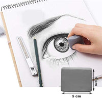 EuTengHao - Juego de 22 piezas de sacudidas y tortilliones con 2 sacapuntas de papel de lija, 1 herramienta de extensión de lápiz y 1 goma de borrar para dibujo de estudiantes - Arteztik
