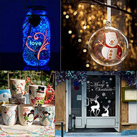 Pintura de cristal de 12 colores vibrantes para copas de vino, bombillas de luz, pintura de bricolaje (12 x 0.8 fl oz) - Arteztik
