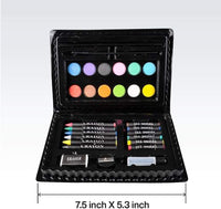 Kidsco Deluxe Art Set - 101 piezas Kit de arte surtido suministros para artistas, pintores, acuarela, dibujo, dibujo, dibujo, colorear, manualidades, maestros, aficionados, profesionales y principiantes - by - Arteztik
