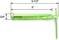 QWORK - Herramienta de mano para decoración de tartas, 20 piezas de pasta extrusora de arcilla, azucarero, pistola para tartas y 4 piezas de bola de metal para modelar tartas y 8 herramientas de modelado de arcilla de plástico - Arteztik
