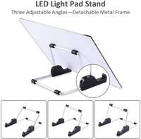 Kit de almohadilla de luz LED A4 para pintura de diamantes, mesa de luz de rastreo de arte LED, herramientas y accesorios para taladro completo y pintura de diamante 5D - Arteztik
