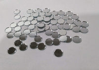 Azulejos de cristal redondos de mosaico para espejos, manualidades con espejo de cristal, círculo real, espejo de mesa, mosaico de espejo redondo - Arteztik
