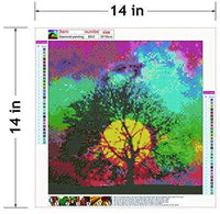Kit de pintura de diamantes 5D, material de lienzo para decoración de pared del hogar para niños y adultos (Neasyth Store 13.99 dólares - Arteztik
