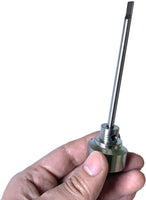 Tanglou - Herramienta para tallar cera de 0.630 in para calefacción, accesorio de vidrio, con almohadilla de grado alimenticio - Arteztik

