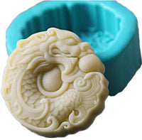 Moldes de jabón de silicona para jabón de pavo real para hacer jabón moldes de silicio para jabones, manualidades, jabón hecho a mano, vela de yeso, molde de resina (9) - Arteztik
