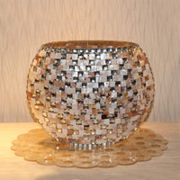 Tueascallk 300 piezas de mosaico natural de madreperla para decoración del hogar y manualidades hechas a mano, 0.8 pulgadas de largo x 0.8 pulgadas de ancho x 0.06 pulgadas de profundidad - Arteztik
