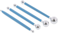 Juvale Stylus - Juego de herramientas de modelado y esculpir tartas de arcilla de doble punta (8 unidades) - Arteztik
