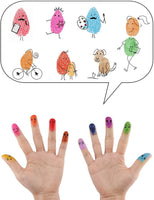 Almohadillas de tinta para sellos, Segaty 20 colores para manualidades, almohadillas de tinta para sellos de goma, para manualidades, manualidades, 40 unidades - Arteztik
