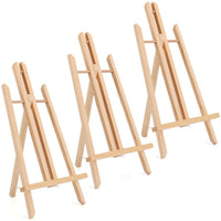 Tosnail - Caballete de madera natural de 15 pulgadas - Arteztik
