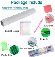 Kit de pintura de diamante 5D para adultos, dientes de león, taladro completo, bordado de diamantes de imitación para decoración de pared del hogar (12 x 12 pulgadas) - Arteztik
