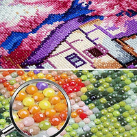 Betionol - Kit de pintura de diamantes 5D para niños y adultos, kit de pintura de diamantes de imitación de cristal de perforación completa por números con el tema de Babby Groot, 12 x 16 pulgadas - Arteztik
