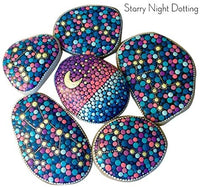 66 piezas Mandala Dotting Herramientas Plantillas Plantillas Bola Stylus Cepillos Bandeja de Pintura para DIY Pintura Uñas Rocas Madera Pared Colorear Dibujo y Dibujo Arte Proyectos - Arteztik
