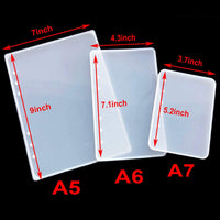 Markeny - Juego de 3 moldes de resina para cuaderno A5 A6 A7 - Arteztik
