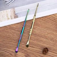Cool Pen - Juego de 4 herramientas de tallado de cera, acero inoxidable arcoíris para clave principal del éxito - Arteztik
