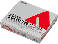 Holbein – Juego de pintura gouache acryla 5 Colores 20 ml Mezcla Color - Arteztik
