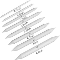 Juego de 21 piezas de tocones y tortillas de mezcla con boceto de papel de lija, sacapuntas y herramienta de extensión de lápiz, borrador amasado para dibujo de estudiante por VENCINK - Arteztik
