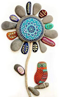 HarrierWing - Kit de 35 piezas de mandala para pintar piedras y dibujar puntos - Arteztik
