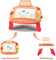 AHCo. Mesa de dibujo magnética para niños pequeños con soporte, almohadilla de aprendizaje educativa para niños de 3 años - Arteztik

