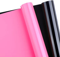 Ruisita - Rollo de vinilo de transferencia de calor de 2 rollos de papel de transferencia de calor suave HTV para ropa de bricolaje, camisetas, cuero, telas, artes y manualidades - Arteztik

