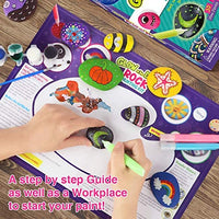XXTOYS Kit de pintura de roca para niños – Artes y manualidades para niñas y niños – Pintura de roca que brilla en la oscuridad – Kit de arte para ocultar y buscar actividades, gran regalo creativo para manualidades de 4 a 8 años - Arteztik
