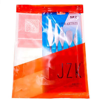 JZK - Juego de 5 cuchillos de paleta de acero inoxidable con asas de madera - Arteztik
