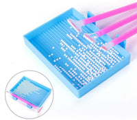 Kit completo de pintura 5D con rodillo de pintura de diamante para adultos o niños, 22 piezas - Arteztik

