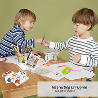 39Pcs 5D Diamond Painting Stickers Kits for Kids, Creatiee DIY Art Craft Animal & Sea World Painting with Diamonds, Paint by Numbers Diamonds for Children Adult Beginners - Funny & Colorful - Arteztik
